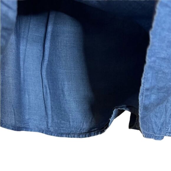 Madewell short sleeve off the shoulder top - Picture 9 of 10